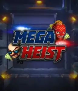 Step into the action-packed world of Mega Heist slot by Relax Gaming, showcasing comedic characters ready to pull off a big score. This graphic depicts the drama of the heist with its dynamic logo and a mysterious vault backdrop. Great for players looking for a heist adventure, delivering a thrilling escape. 