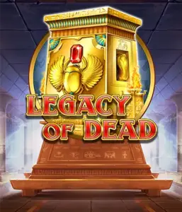 Play  Legacy of Dead slot by Play'n GO featuring free spins and expanding symbols, beginning with $0.10 bets.