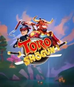 Dive into the dynamic world of the Toro Shogun game by ELK Studios, highlighting a daring samurai and a fierce red bull joining forces on an adventure. This graphic captures the fusion of Japanese culture and whimsical fantasy, set against a peaceful forest backdrop. Ideal for those interested in cultural fusions in gaming, delivering a unique adventure.